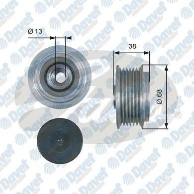 ALTERNATOR KASNAGI AURIS COROLLA 04-> SONATO VI 1.4D4D