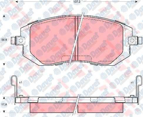 ON FREN BALATASI IMPREZA 00>08 LEGACY 02>08 BRZ 12> FORESTER 02>08