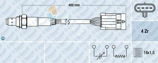 OKSIJEN SENSORU KATALIZATOR X16XEL ASTRA G VECTRA B 1998>>
