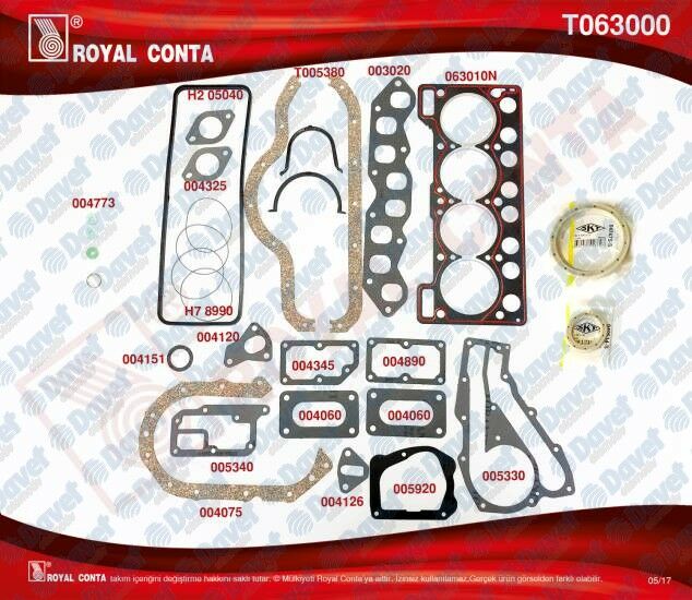 MOTOR TAKIM CONTASI R9 1.6 KECELI