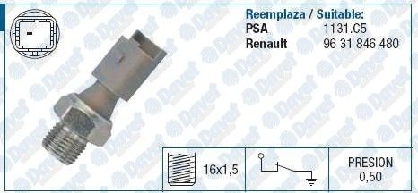 YAG MUSURU NISSAN MICRA 98-03 - MAZDA 3 03-09 - P206-PARTNER-BERLINGO-BOXER-JUMPER-P307-P208-P308-P607-PARTNER TEPE-BERLINGO III-P407-C5-C4-C2-C3-C1-P107 1.4-1.6-2.0 FIESTA 03--> FOCUS II 04--> MONDEO-GALAXY-C MAX 07-->