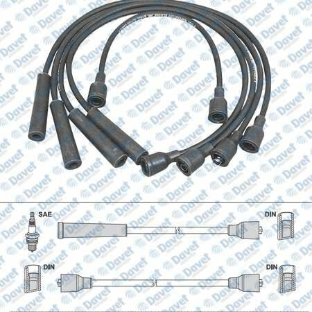 BUJI-BOBIN KABLOSU TAKIM SUZUKI CARRY SK410 1.0 92>99 - SWIFT 1.3 16V 89>92 F10A