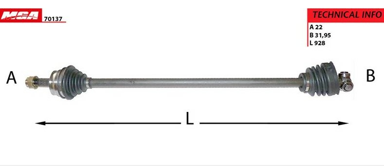 KOMPLE AKS SAG FIAT TEMPRA (89-99) TIPO (89-00) 1.4. 1.6