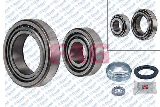 ARKA TEKER RULMANI KIT A4-A6 A100 A90 A80 CADDY I-II 77>92