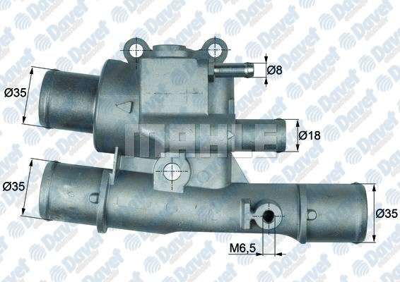 TERMOSTAT KOMPLE 88C DOBLO PALIO ALBEA BRAVA BRAVO MAREA STILO 1.6 16V