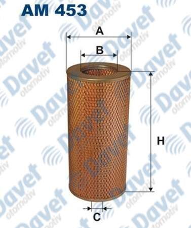 HAVA FILTRESI HILUX 02-06 - HIACE 06-11