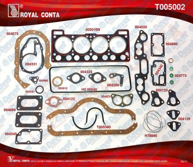 MOTOR TAKIM CONTASI KECESIZ R12 1400