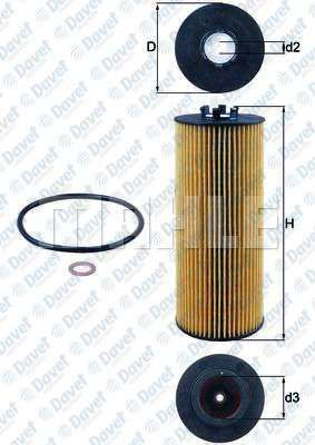 YAG FILTRESI PASSAT 98-05 2.5TDI- A4 97-06- A6 97-05- A8 97-02 2.5TDI AFB-AKN