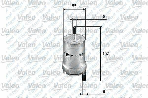 YAKIT FILTRESI BENZIN VOLKSWAGEN POLO IV 1.2 12V/1.4 16V ####