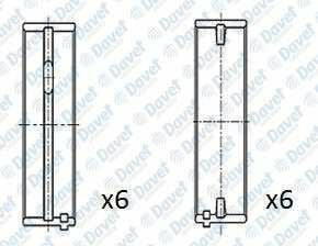 ANA YATAK TRANSPORTER T5 TOUAREG 2.5TDI AXD/AXE/BAC/BLJ/BLK/BNZ/BPC/BPD/BPE ####