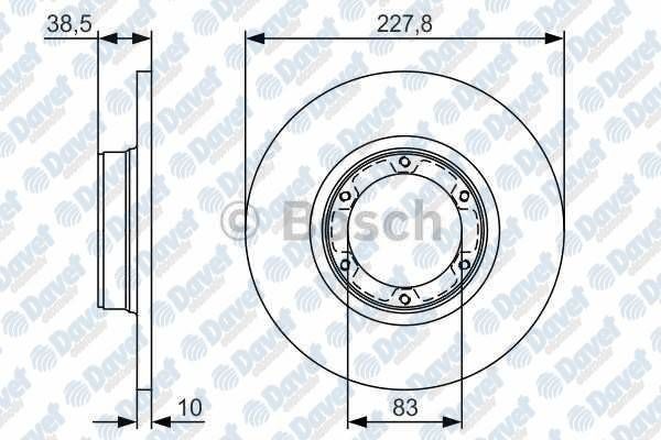 FREN DISKI ON 228mm R12 69-94