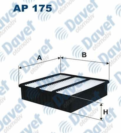 HAVA FILTRESI LANCER 03-07 / OUTLANDER 03-10 / COLT V