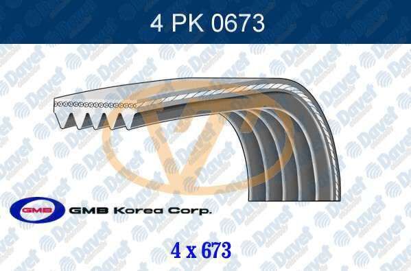 GMB 4PK673 - KANALLI KAYIS
