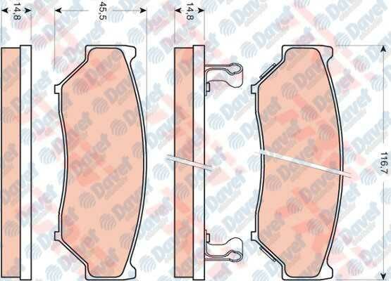ON FREN BALATASI FISLI GRAND VITARA 1.6/2.0 10/05> GRAND VITARA 2.7XL-7 04/03>