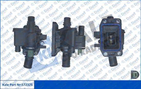 TERMOSTAT 83°C PLASTIK GOVDELI KOMPLE CITROEN PEUGEOT C1 C2 C3 NEMO XSARA 206+ 307 BIPPER BIPPER TEPEE FORD FIESTA V FIESTA VI FUSION MAZDA 2 TOYOTA AYGO