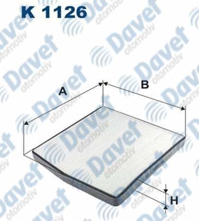 POLEN FILTRESI S60 01-10 / S80 98-06 / V70 99-07 / XC70 02-07 / XC90 02-14