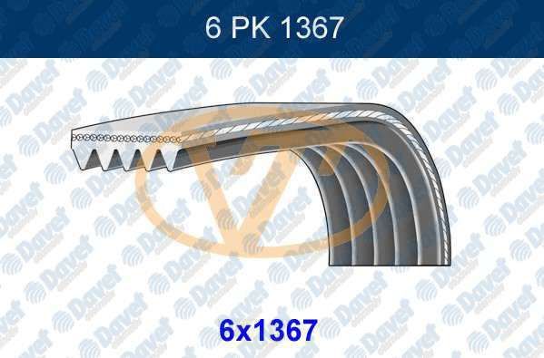 GMB 6PK1367 - KANALLI KAYIS