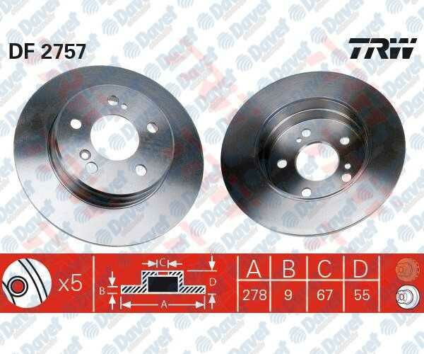 ARKA FREN DISKI AYNASI MERCEDES E-CLASS W210 W124 93-00 C-CLASS W202 - W203 03-07 CL203 CLK C208 C209 S210 SLK R170 R171