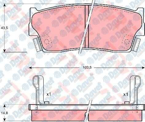 ON FREN BALATASI VITARA 3 KAPI 90>98
