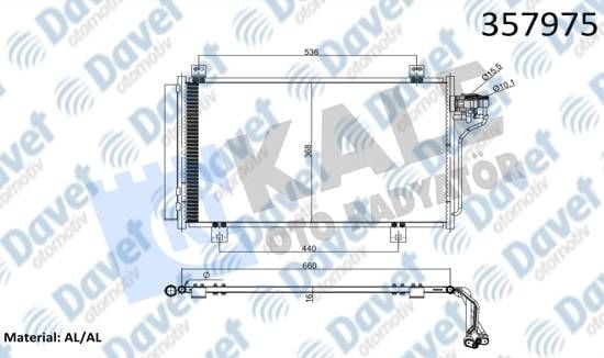 KONDENSER MAZDA 3 1.5 2.0 13- ####