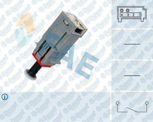 DEBRIYAJ PEDAL MUSURU PUNTO-ASTRA G-H-CORSA C-MERIVA-VECTRA C-ZAFIRA 1.2-1.4-1.3D-1.9D-1.6-2.2DTI 16V 05-->