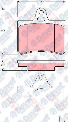 ARKA FREN BALATASI C5 1.8 16V.2.0 16V.2.0-2.2 HDI.3.0 V6 03/01>