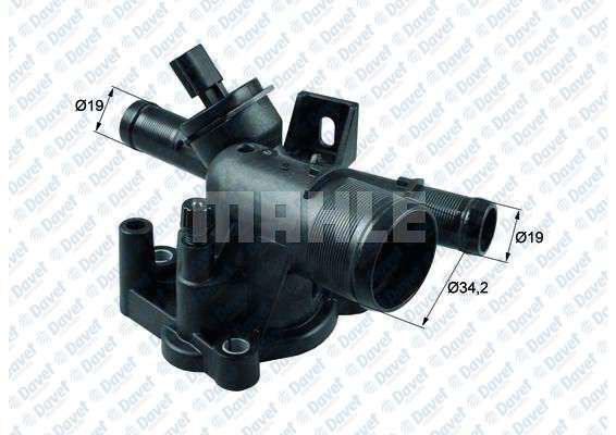 TERMOSTAT 81C KOMPLE MASTER III-MOVANO 2.3DCI-CDTI 10->