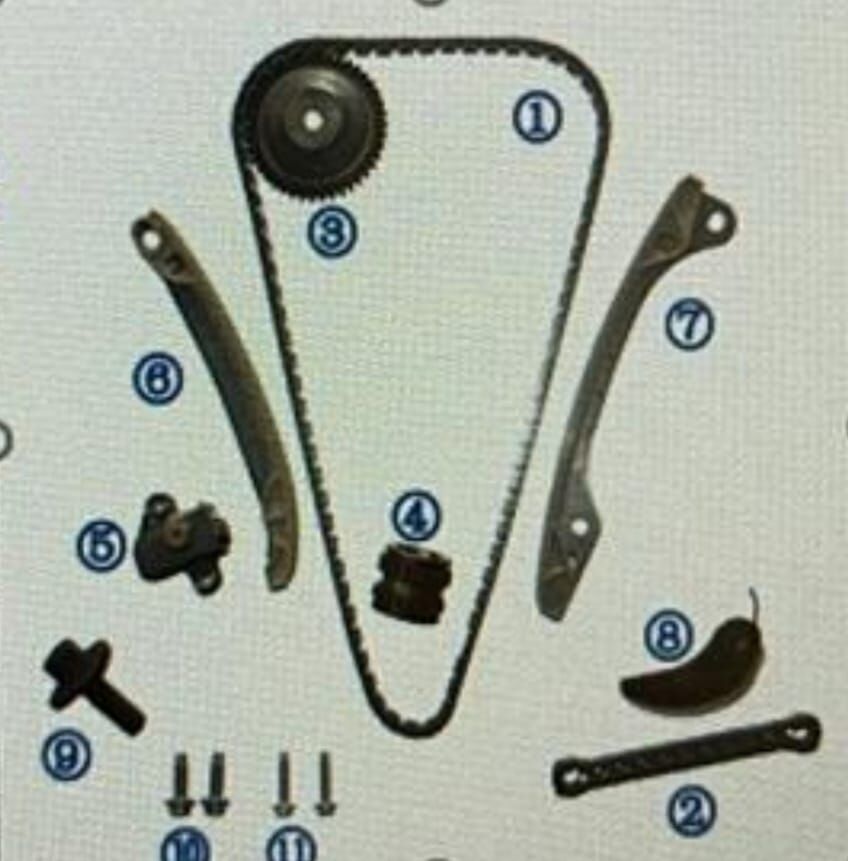 Eksantrik Gergi Seti 0.9-1.2 Captur-Clio4 Renault 2012-