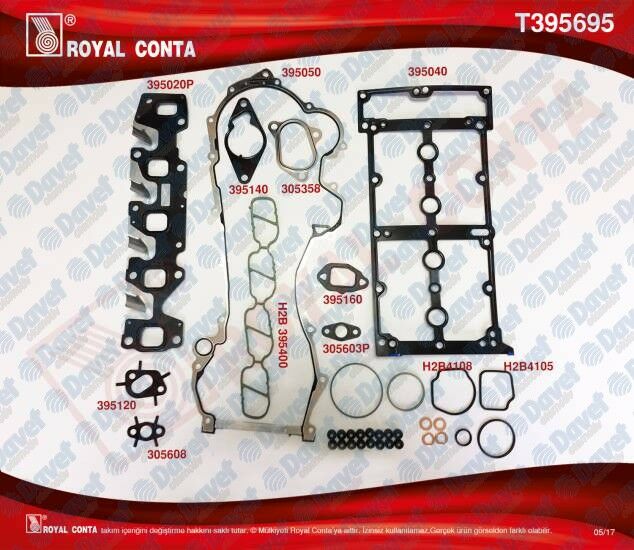 UST TAKIM CONTA SKC SIZ REINZ SUBAP LASTIKLI ALBEA DOBLO FIORINO IDEA PALIO PUNTO LINEA CORSA 1.3MJT 188A9.000-223A9.000