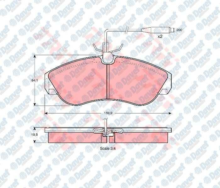 ON FREN BALATASI BOXER-DUCATO-JUMPER 94-02 FISLI 1800 KG ####