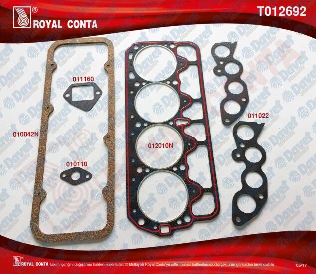 MOTOR UST TAKIM CONTASI M131 1.6 ROYAL T012692N