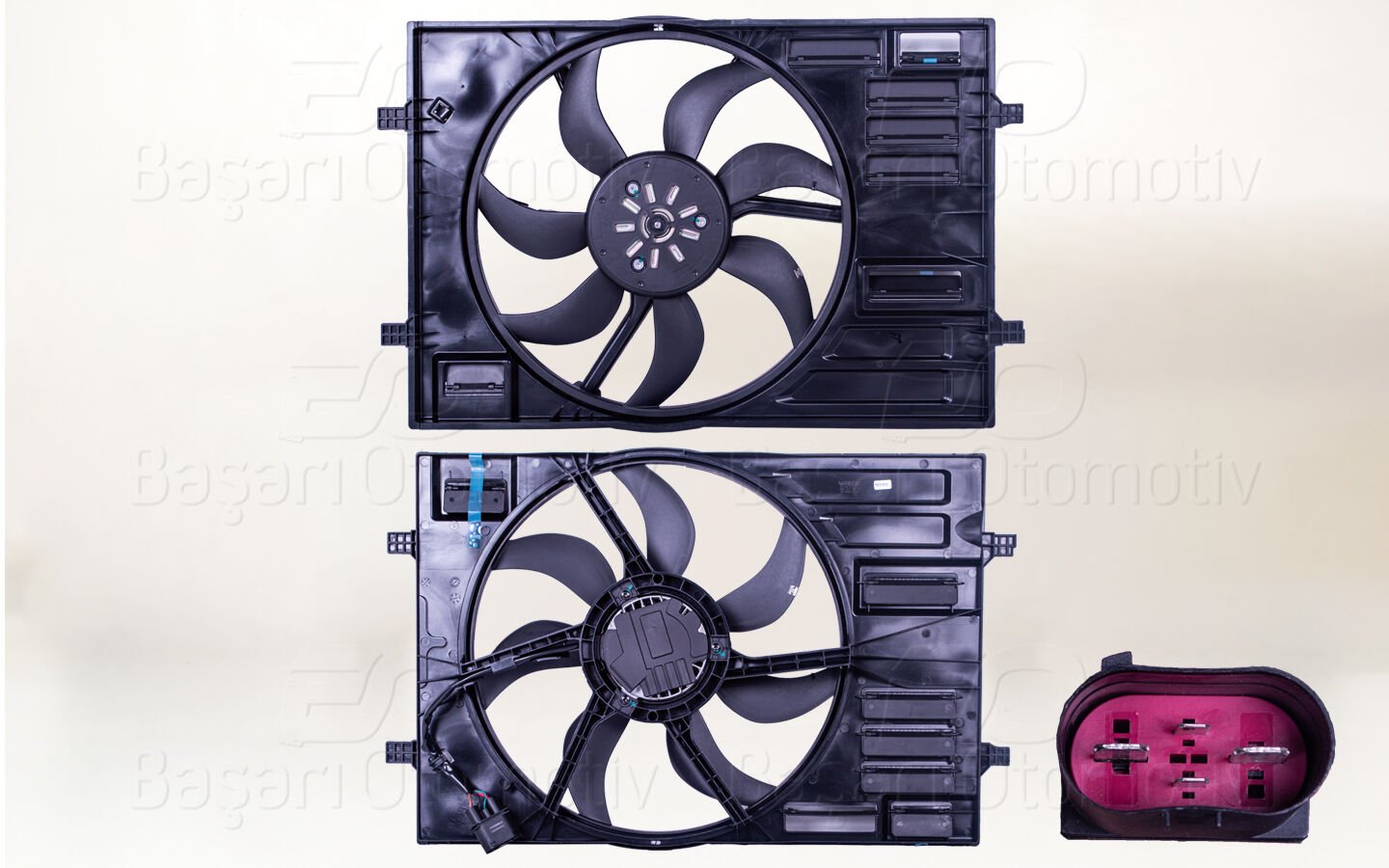 FAN MOTORU DAVLI (450 MM-4 FIS-7 KANAT-500W) | AUDI A3 Q2 SEAT ATECA LEON SKODA KAROQ KODIAQ OCTAVIA SUPERB VW ARTEON GOLF7 7.5 PASSAT TIGUAN 1.0 TSI 1.0 TFSI 1.2 TSI 1.2 TFSI 1.4 TSI 1.4 TFSI 1.5 TSI 1.5 TFSI 1.6 TDI 2.0 TDI 13 > | WISCO