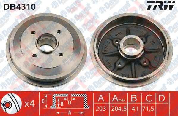ARKA FREN KAMPANASI C2-C3-C3 II-C3 PLURIEL-P206-P206+T3E-P1007 1.1/1.2/1.4 HDI/1.6HDI 03> ABSSIZ P301-P208-C3 III-DS3-C4 CACTUS-C ELYSEE DV6DTED EURO5 MOTOR CAP:203*38 ABSLI / ABSSIZ