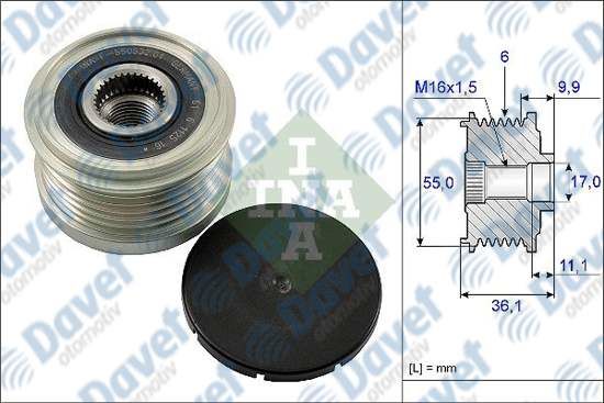 ALTERNATOR KASNAGI RULMANLI BOXER III JUMPER III 3.0HDI DUCATO III DAILY 3.0JTD