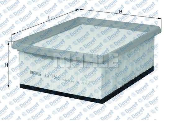 HAVA FILTRESI PARTNER 1.9D 96=> 2.0 HDI 00=> BERLINGO 1.9D 96=> 2.0 HDI 00=>