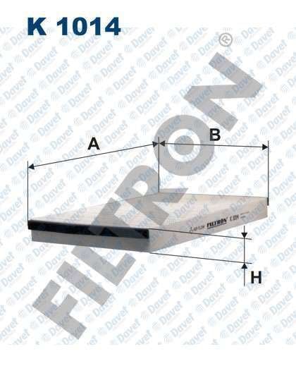 POLEN FILTRESI ASTRA G - ASTRA H - ZAFIRA A DELPHI TIP
