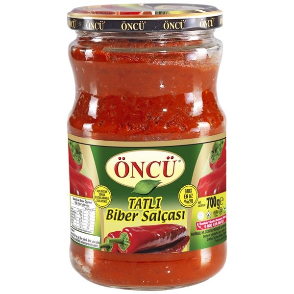 Öncü Tatlı Biber Salçası 700 Gr