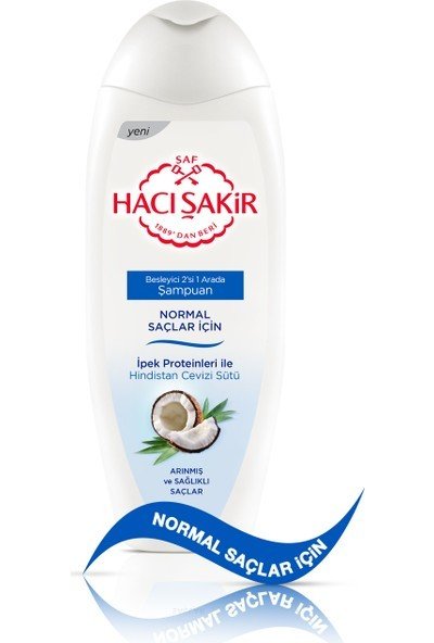 Hacı Şakir Normal Saçlar İçin Hindistan Cevizi Şampuan 500 Ml