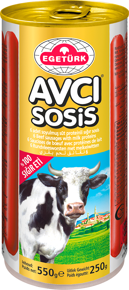 Egeturk  Avcı Sosis 550 Gr