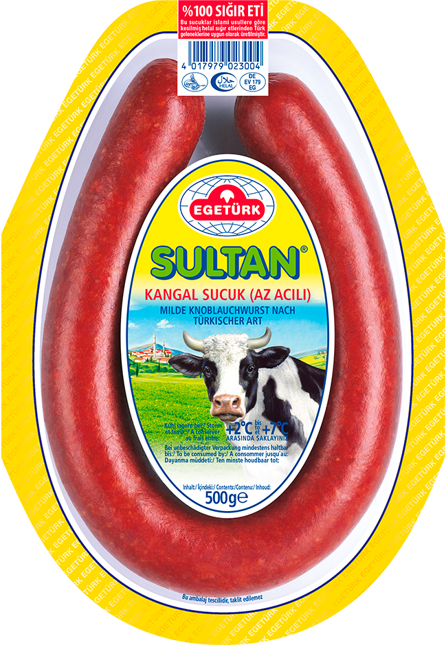 Egeturk Sultan Kangal Sucuk 500 Gr