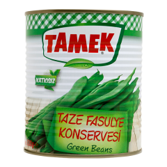 Tamek Taze Fasulye Konservesi 830 Gr