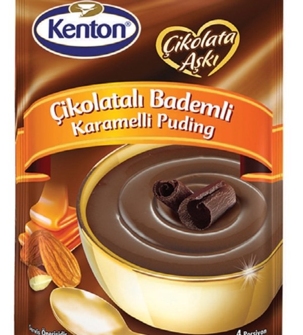 Kenton Çikolatalı Bademli Karamelli Puding 100 Gr