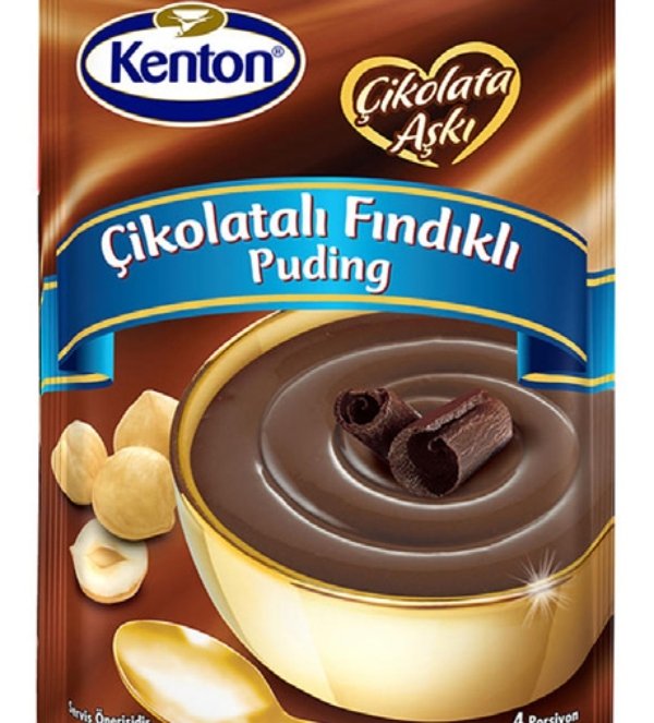 Kenton Çikolatalı Fındıklı Puding 100 Gr