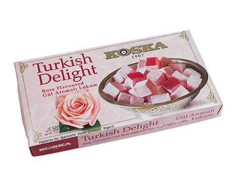 Koska Gül Aromalı Lokum 500 Gr