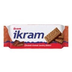 Ülker İkram Kremalı Bisküvi Çikolatalı 92 Gr