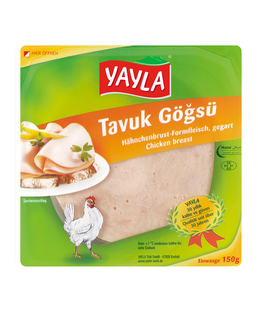 Yayla Tavuk Göğsü 150 gr