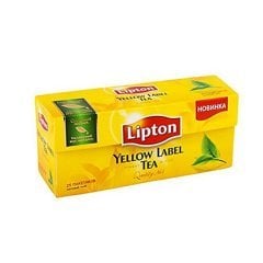 Lipton Bardak Poşet Çay Yellow Label 25'Li