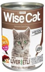 Wise Cat Ciğerli Yetişkin Kedi Konservesi 400 Gr 20 Adet