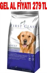 First Class Kuzu Etli Yetişkin Köpek Maması 10 Kg