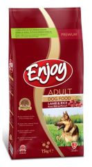 Enjoy Kuzu Etli Köpek Maması 15 Kg